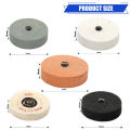 70-75mmGrinding Wheel Nylo Round Cloth Wheel Fiber Polishing Wheel Drill Connected to Rotating Abrasive Tool for Metal Grinding. 