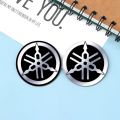 3D Yamaha Motorcycle Sticker Aluminum Round Sticker Decal Badge. 