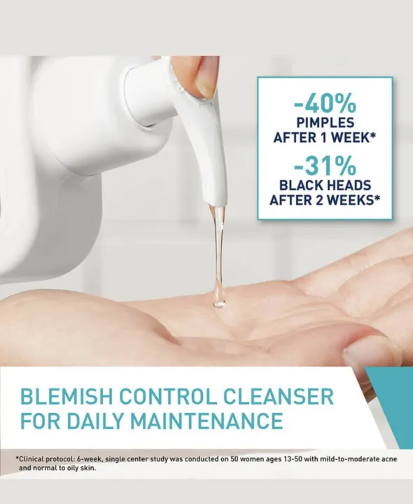 Blemish%20Control%20Cleanser%20%7C%20236ml%20%7C%20Blemish%20Control%20Face%20Wash%20%7C%20Blemish%20Removal%20Cleanser%20%7C%20For%20Blemish%20Prone%20Oily%20Skin%20%7C%20Salicylic%20Acid%20%7C%20Niacinamide%20%7C%20Ceramides%20%7C%20Gentle%20Deep%20Cleansing%20%7C%20Face%20Care%20for%20Clear%20Smooth%20Skin%20-%20Image%205