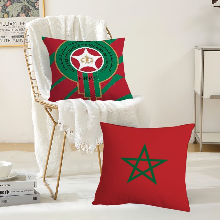 Luxury%20Morocco%20Flag%20Pillow%20Case%20Suitable%20For%20Bedrooms%20Living%20Rooms%20Cars%20Home%20Decoration%20-%20Image%202