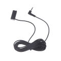 NEW Car Audio Clip Microphone 3.5mm Jack Plug Wired External Mini Mic Overhead Console For Golf Aftermarket Android Multimedia.