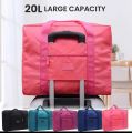peck of 2 Large Capacity Foldable WOOL FELT Travel Bag Mommy Bag Maternity Business Trip Picnic Handbag Storage. 