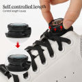 No-Tie Rotating Lock Laces for Men & Women, Upgraded Rotating Lock Laces, Hands-Free Lazy Shoelace for Sports Running Sneakers. 