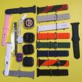 Y200 Smartwatch (3 Watches + 15 Straps + Silicone Case + Touch Pen + Counter) 3 in 1 Combo Pack Smart Watch FULL HD Display. 