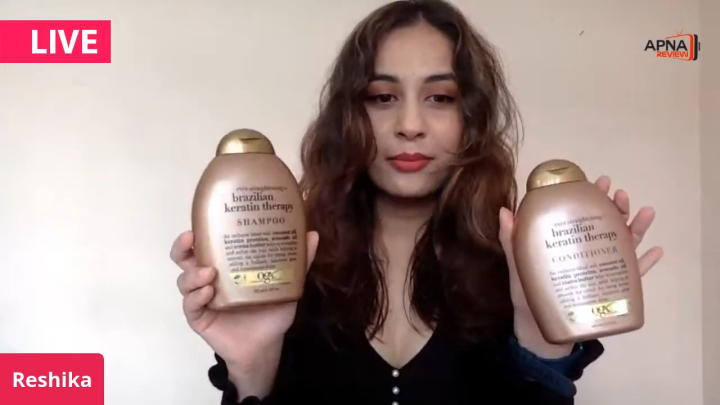 OGX Ever Straightening+ Brazilian Keratin Smooth Shampoo & Conditioner