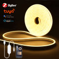 5V USB LED Strips Neon Smart lamp for Bedroom Gamer Room Wall Decoration Zigbee Controller Tuya Smart Life Dimmable Neon LED. 