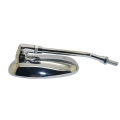 EAFC 1 Pair Motorcycle Electric Bike Mirror 10mm Aluminum Clear Glass for Honda Shadow Ace Spirit Magna VT750 Mirror. 