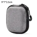 1Pcs Mini EVA Storage Bag Pouch Carrying Bag Zipper Earphone Case For Airpod Earphone/Phone/Charging Cable Digital Accessories. 
