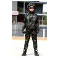 Tactical Military Uniform for Children's Day Camouflag Disguise Adult Halloween Costume for Kid Girl Scout Boy Soldier Army Suit.