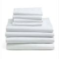 100% cotton white bed sheet single double and queen size available. 