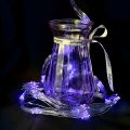 Halloween Fairy String Lights 600 LED Purple Waterfall Lights  for Christmas Curtain Outdoor Tree Garlands Holiday Wedding Party. 