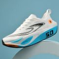 Unisex 2025 Full Carbon Plate Running Shoes Professional Marathon Racing Lightweight Bounce Cushion Breathable Sports Sneakers. 