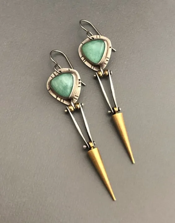 Boho%20Unique%20Earrings%20For%20Women%20Handmade%20Ancient%20Design%20Natural%20Drop%20Hook%20Earrings%20Mother%20Day%20Gift%20-%20Image%203
