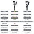 S5B / F6 3 Axis Gimbal Handheld Stabilizer Cellphone Action Camera Holder Anti Shake Video Record Smartphone Gimbal For Phone. 