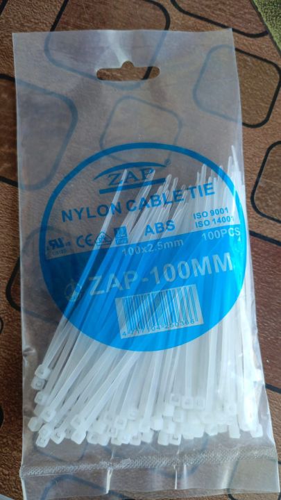 Cable%20tie%20white%20clip%20Nylon%20cable%20tie%20wire%20zip%20ties%20self%20locking%208%20inch%20(100%20piece%20packet)%20-%20Image%205
