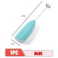 Mini Portable Hand Blender For Lassi. Milk. Coffee. Mixer - 2×AA Battery Operated..