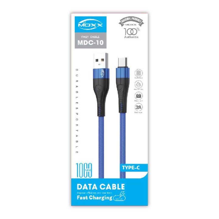 MOXX USB to Type C Fast Charging Data Cable (MDC-10)