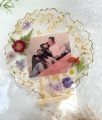 5 inch customise resin coaster/plaque. 