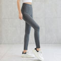 Ribbed Cotton Leggings Women Spring and Autumn Tights High Elastic Skinny Casual Pants Workout Walking Solid Leggings for Women. 