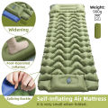 Wide TPU Inflatable Mattress Thickened Waterproof Sleeping Pad Portable Camping Bed for Adults Kids Outdoor Gear.