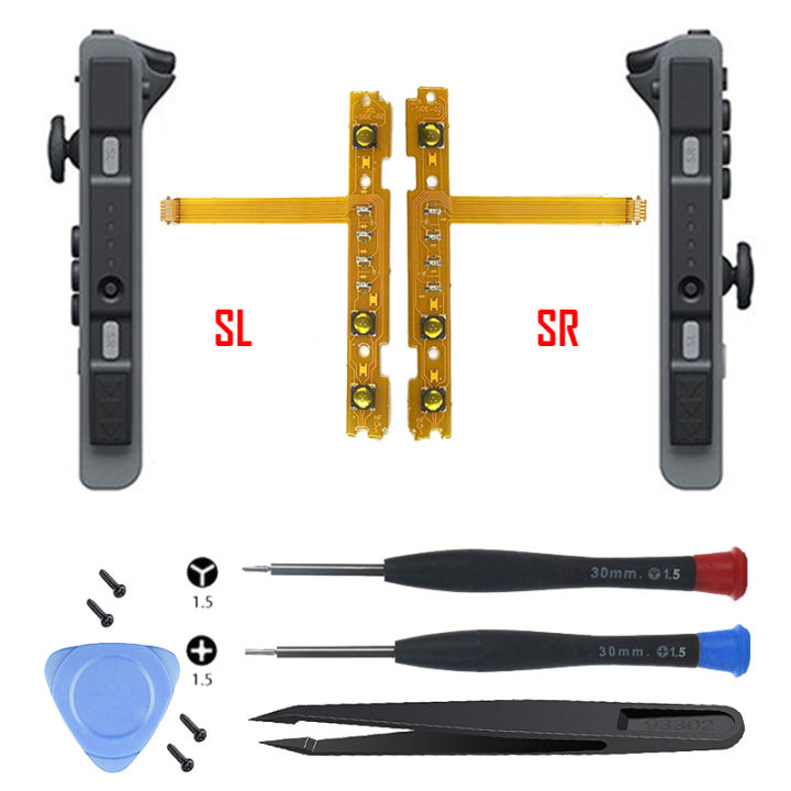 【Discount】 SL Joycon Switch Replacement For Nintendo Switch Joy Con SLSR Button Key Ribbon Flex Cable For NS Repair Cable