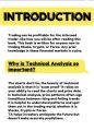 Technical and Graphical Analysis Trading Book. 