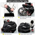 Rhinowalk Folding Bike Storage Bag Cover Portable Fits 20-Inch Or 16-Inch Folding Bike Light Bike Travel Carry Handbag. 