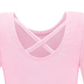 Long Sleeves Leotard for Girls Gymnastics Practice Clothes Ballet Tutu Dress Stage Dance Costume with Skirt. 