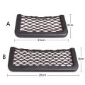 1/2Pcs Car Organizer Storage Bag Auto Paste Net Pocket Phone Holder Car Accessories 20*8CM 8*15CM Universal. 