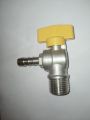 Gas Nozzel valve 1/2, Elbow Gas valve, heavy duty, imported. 