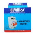 63A 2-Pole Changeover Breaker Manual Transfer Switch | Heavy Duty Breaker-Type Changeover Switch for Generator/Solar Power & Mains (Home/Commercial). 
