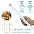 Motion Sensor LED Night Light Type C Rechargeable Induction Lamp for Wardrobe Bedside Cabinet Mirror Wireless Led Strip Tube. 