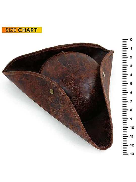 Faux%20Leather%20Pirate%20Hat%20-%20Brown%20Imitation%20of%20Old%20%20Colonial%20Style%20Tricorn%20,%20For%20Holiday%20Party%20Cosplay%20Halloween%20-%20Image%205