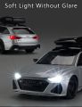 1:24 For Audi RS6 Simulation Diecast Alloy Car Model. 