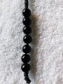 Tawaf Tasbeeh 7 Dana Black Marble 7 Beads Hajj Umrah Essentials. 