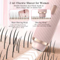 Electric Razor for Woman Bikini Trimmer Body Epilator Women Electric Shaver for Private Area Underarm Legs Facial Hair Removal. 