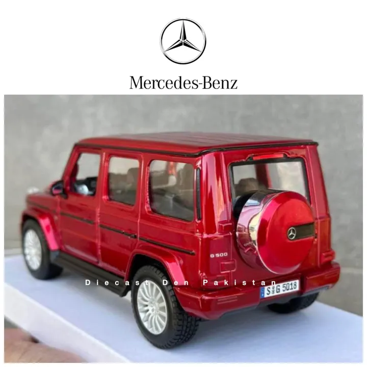 Mercedes%20G%20Wagon%20(G%20Class)%201/24%20Scale%20Diecast%20Model%20-%20Maisto%20-%20Image%203