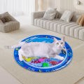Water Sensory Play Mat Toy Thickened Inflatable Water Mat For Cat And Dog Water Sensor Mat Water Sensory Playmat With Fish Sea. 