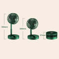 Telescopic folding chargeable fan. 