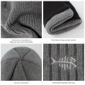 BASSDASH Winter Beanie Hats with Fleece Lining Thick Warm for Men Women Stretchy Fit Unisex Cuffed Knit Hat.