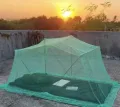 Single Bed portable foldable mosquito net. Lazy Adult Mosquito Net. moshari with stand and bag..