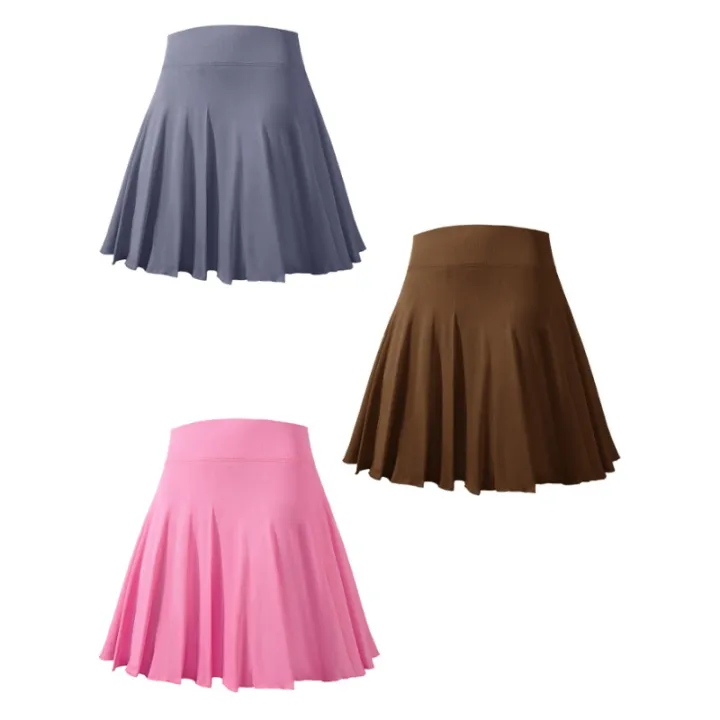 Women's%20High%20Waisted%20Tennis%20Mini%20Skirt%20Tennis%20Yoga%20Golf%20Sports%20Belt%20Safety%20Pants%20Pocket%20Comfortable%20and%20Breathable%20Sports%20Skirt%20-%20Image%206