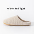 Unisex Home Slippers Soft Fur Slippers Warm Indoor Flat Slides Nonslip Couples Shoes Bedroom Light Slience Flats Autumn&Spring. 