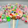 30/50 Pcs 32mm Transparent Eggshell Mixed Toy Kids Birthday Party Favor Pinata  Bag Filler Carnival Christmas  Reward. 