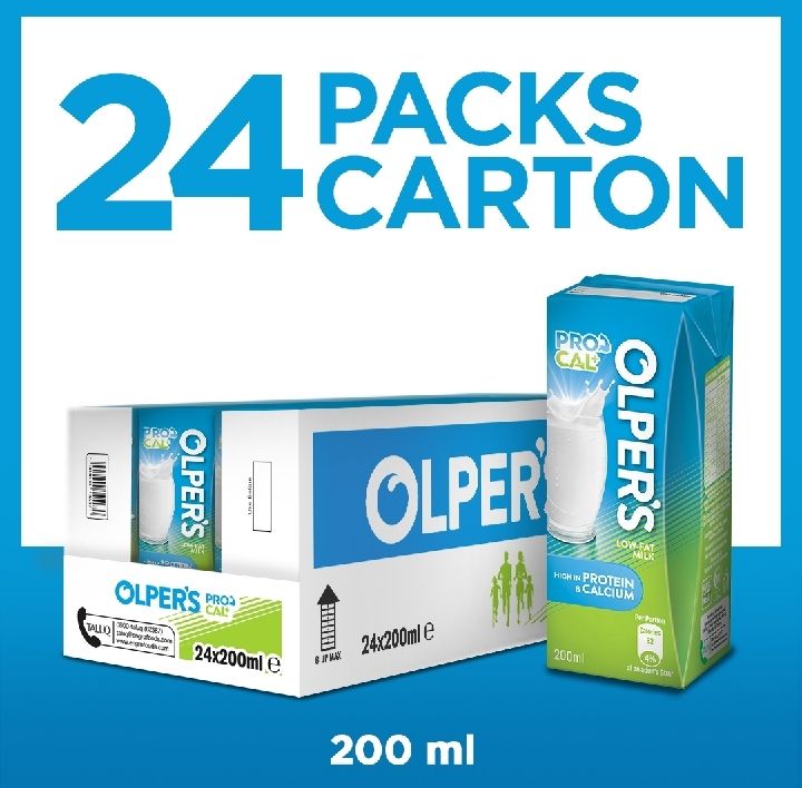 Procal Milk low fat 200ml pack of 24