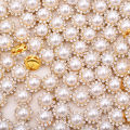8mm 10mm 12mm Sewing White Pearl Rhinestone Gold Claw Crystal Stone Sew On Round Strass Flower Applique for Dress Jewelry. 