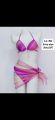 3 piece bikini set. 