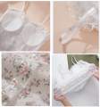 Floral Pearl Buttom Crop Top For Women | Tank Top For Women | Summer Wear For Women | Cami Top For Women - Free Size 32 To 38, Ditsy Floral Pattern. 