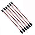 1PCS 15/30/50cm RC Servo Extension Cable 1to1 1to2 1to3 1to4 for Futaba JR Male to Female RC Model. 