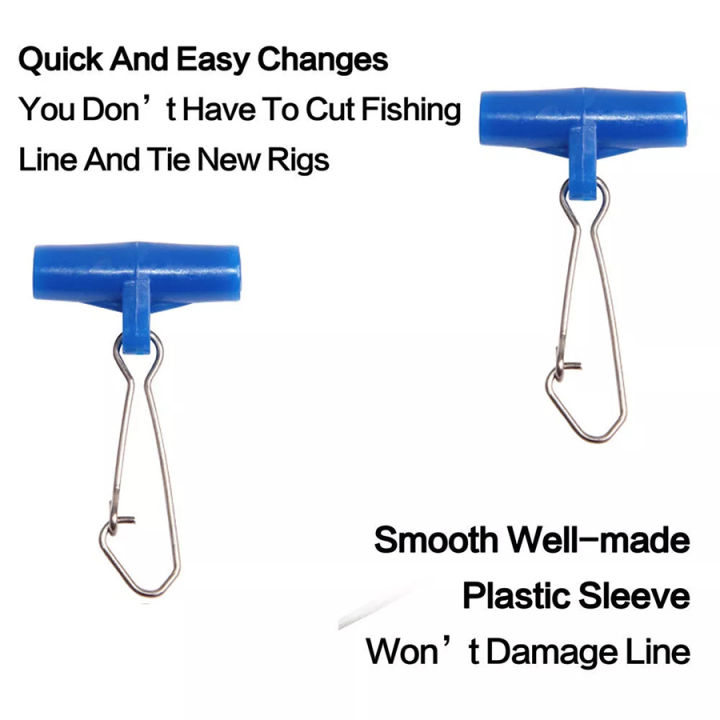 Heavy%20Duty%20Fishing%20Line%20Sinker%20Slides%20Blue%20Plastic%20Head%20Swivel%20with%20Duo-lock%20Nice%20Snap%20Fishing%20Sinker%20Slider%2025pcs%20-%20Image%202